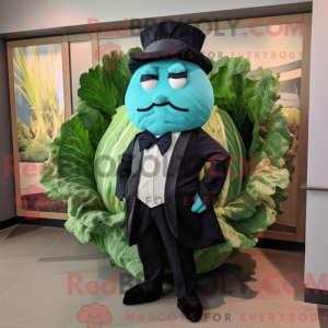 Turkis kål maskot kostume...