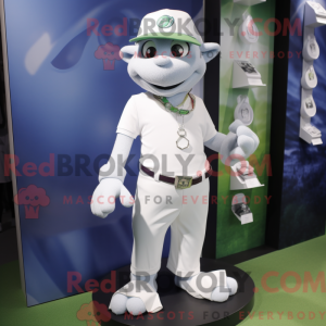 Witte armband mascotte...