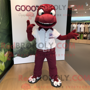 Disfraz de mascota Maroon...