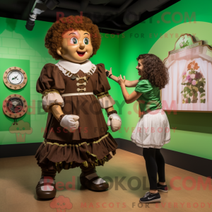 Brown Irish Dancer mascotte...