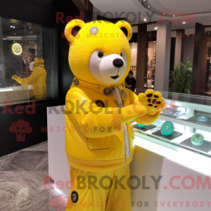 Costume de mascotte d ours...