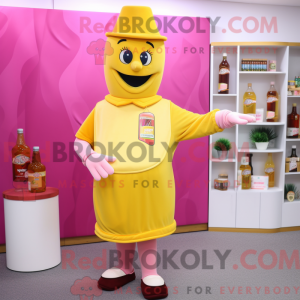 Pink Bottle Of Mustard...