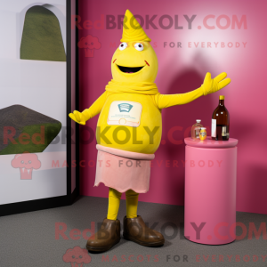 Pink Bottle Of Mustard...