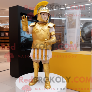 Gull Roman Soldier maskot...