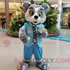 Disfraz de mascota Sky Blue...
