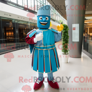 Cyan Swiss Guard máscara de...