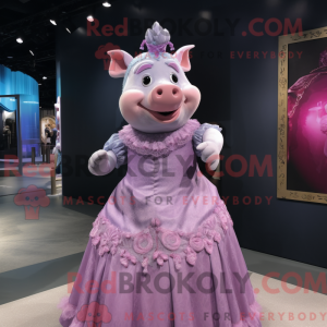 Mascotte de cochon...