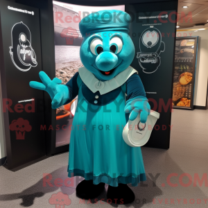 Turquoise Guinness mascot...
