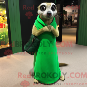 Forest Green Meerkat maskot...