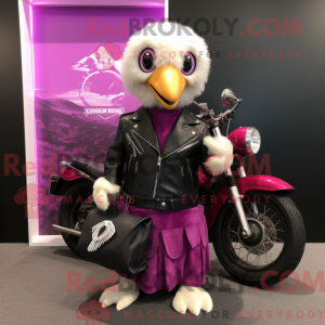 Disfraz de mascota Magenta...