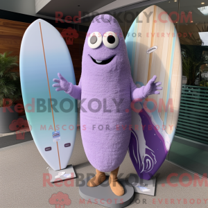 Lavendel surfebrett máscara...