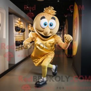 Disfraz de mascota Gold...