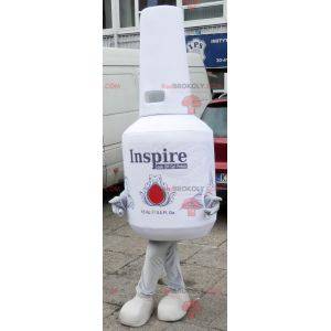 Smalto per unghie bianco gigante mascotte. Mascotte di Blanco -