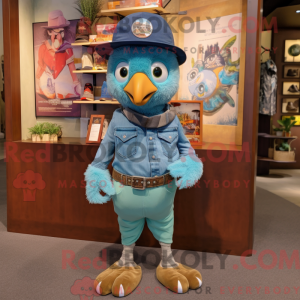 Costume mascotte de caille...