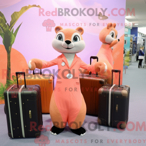 Peach Mongoose maskot...