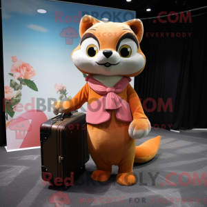 Peach Mongoose mascot...