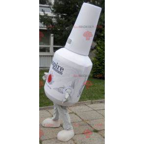 Maskot jätte vit nagellack. Blanco maskot - Redbrokoly.com
