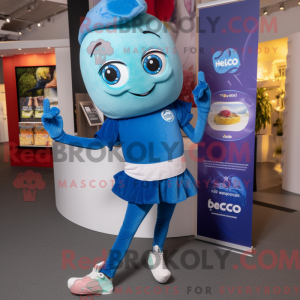 Blue Tacos maskot kostume...