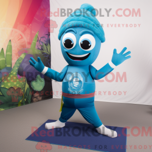Blue Tacos maskot kostume...