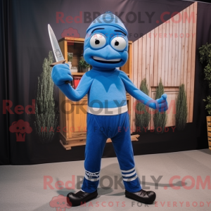 Costume mascotte de lanceur...