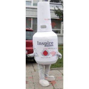 Maskot jätte vit nagellack. Blanco maskot - Redbrokoly.com