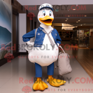 Postava maskota Navy Geese...
