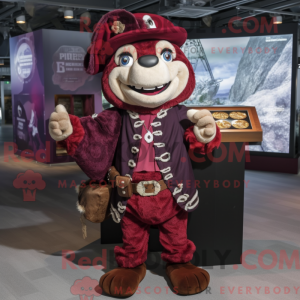 Postava maskota Maroon...