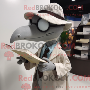 Gray Pterodactyl mascot...