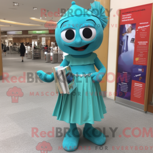 Turkis Pho maskot kostume...