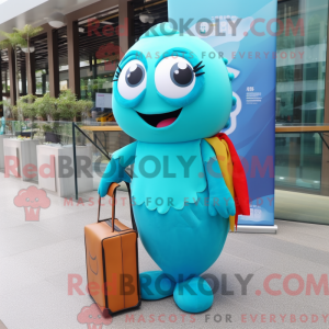 Turkis Pho maskot kostume...