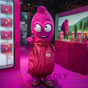 Postava maskota Magenta...
