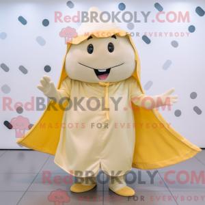 Maskotdraktfigura Beige Ray...