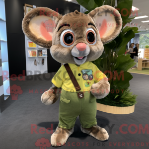 Máscara de Olive Dormouse...