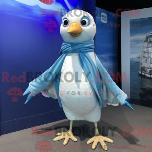 Blue Gull maskot kostyme...