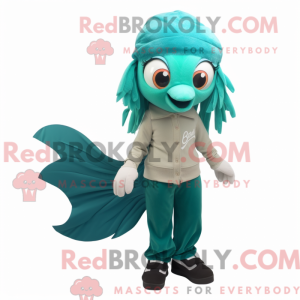 Figura de máscara de peixe...