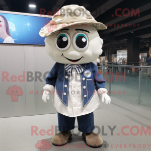 Oyster mascot costume...