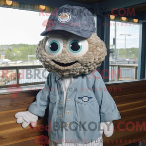 Oyster mascot costume...