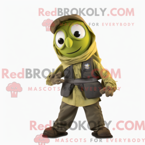 Maskottchenkostüm Olive...
