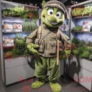 Maskottchenkostüm Olive...
