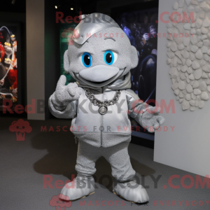 Sølv armbånd maskot kostyme...