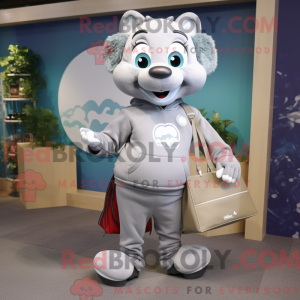 Sølvarmbånd maskot kostume...