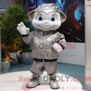 Sølv armband maskot kostyme...
