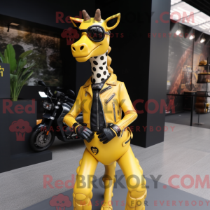 Máscara de girafa Gul com...
