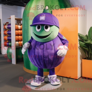 Disfraz de mascota Purple...