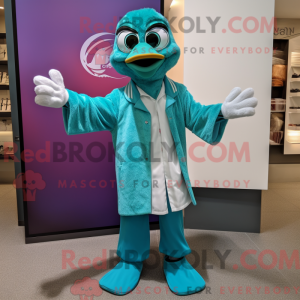 Teal Momentum Maskottchen...