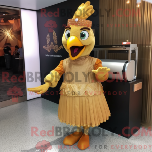 Máscara de frango Gold...