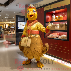 Disfraz de mascota Gold...