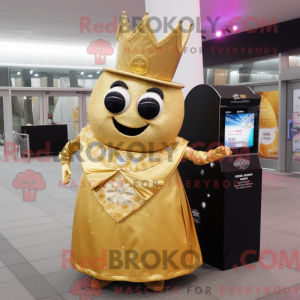 Figura de máscara Gold...