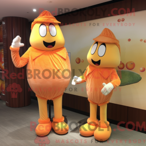 Peach Spaghetti mascot...