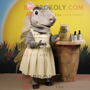 Máscara de Armadillo Creme...